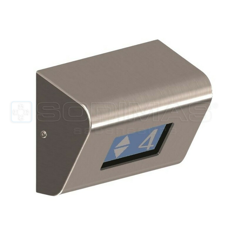 Boîtier incliné LCD 4 pouces SAF anti-vandale