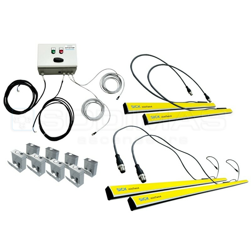 Kit barrière B3S Sécurité Sodimas Sick H 1980 sans support -1 acces