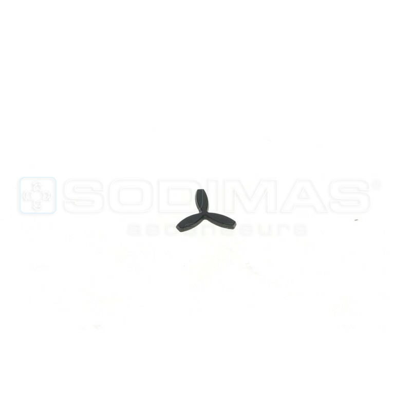 Symbole Synia ventilation, noir