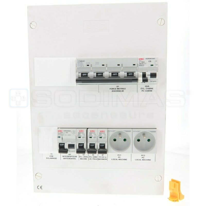 Tableau DTU Composants ISKRA / KARLI - calibre 63A - conforme norme 82.230