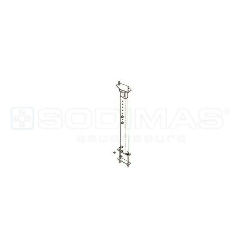 Chandelle isolée machinerie basse 1080 < H < 1800