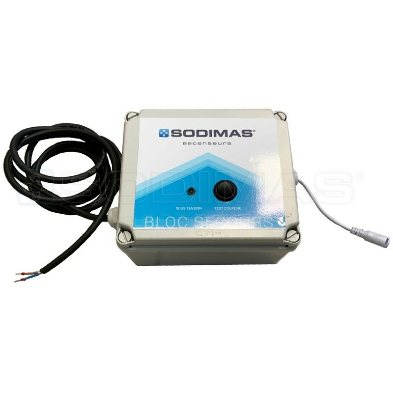 Bloc alimentation et secours 1.5 h - pour dalle à led V2 (PLCAB03/ww)