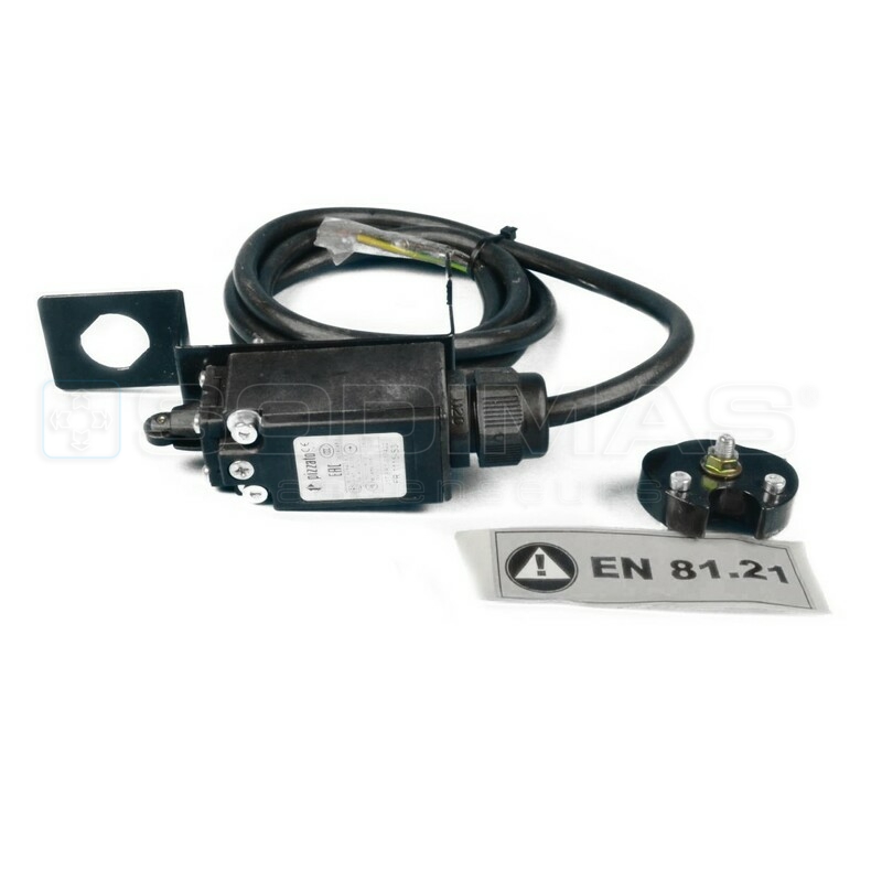Kit contact monostable EN 81-21 porte SD20 ouverture centrale