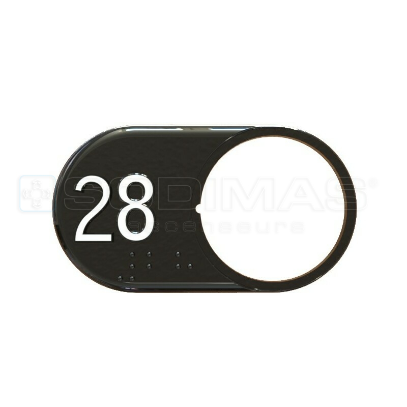 Collerette Evolya 28 avec Braille