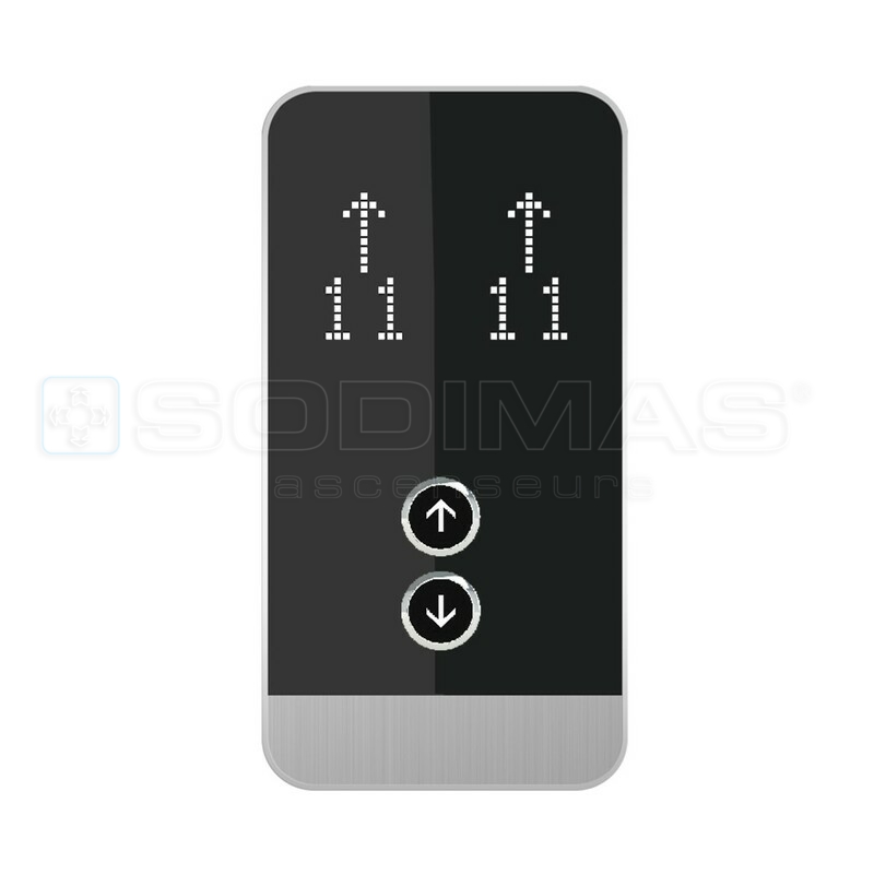 Black pad wide 2 bt 2NO 2 indic sans gong