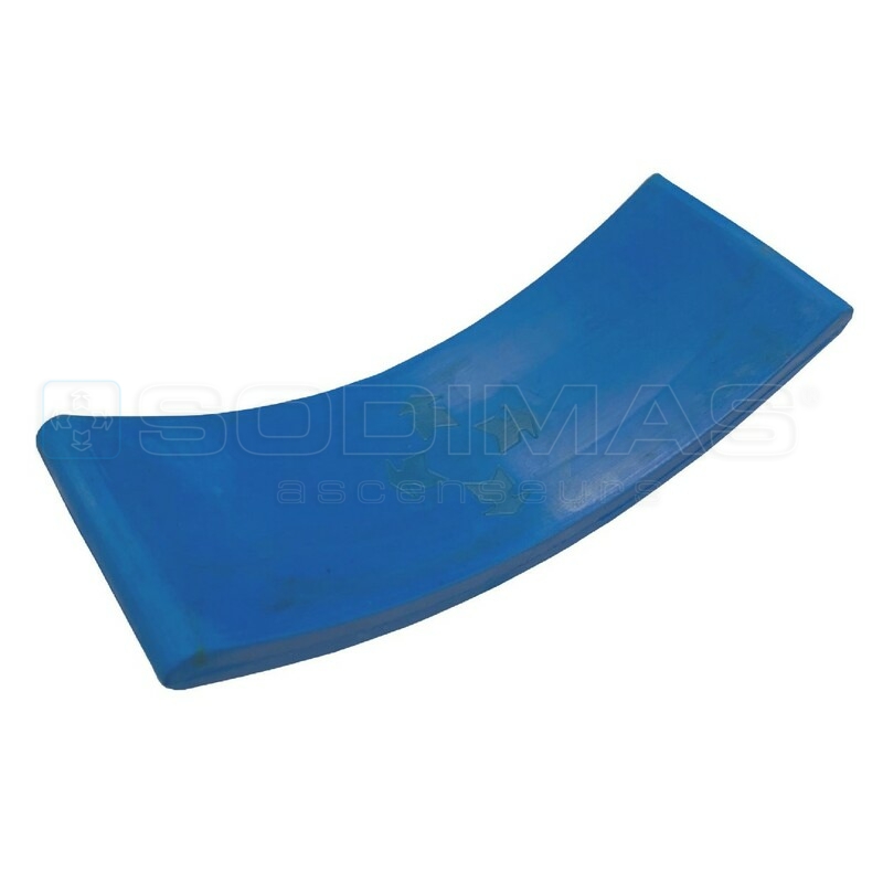 Cale porte caoutchouc pour porte coulissante SODIMAS