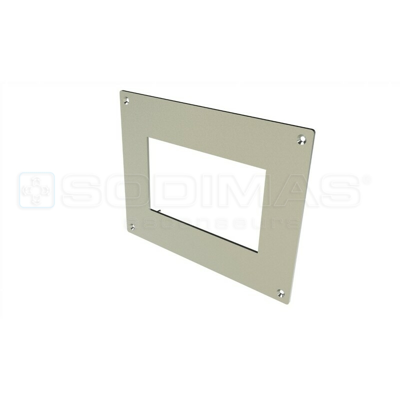 Plastron afficheur 7 pouces SAF fixation par vis 230x180