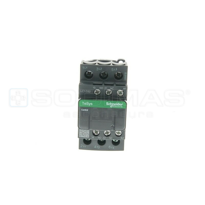 Contacteur 32 A - 1F + 1O - 230 V - Réf LC1D32P7