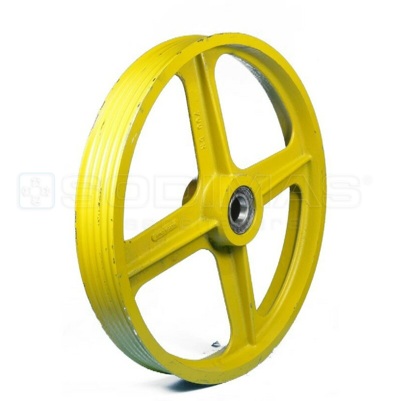 POULIE NUE 700 X 5 X 9/11 SKF TYPE 6211 PFB