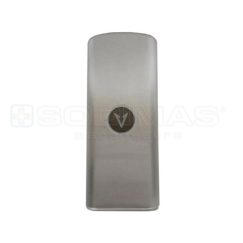 Boitier applique 83 x 203 x 20 mm Cyntra noir descente