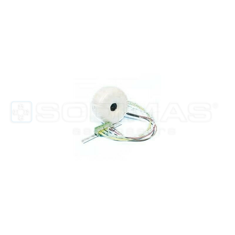 Transformateur torique 400 VA - 230/400 V - S1 : 56/124 V - S2 : 120 V
