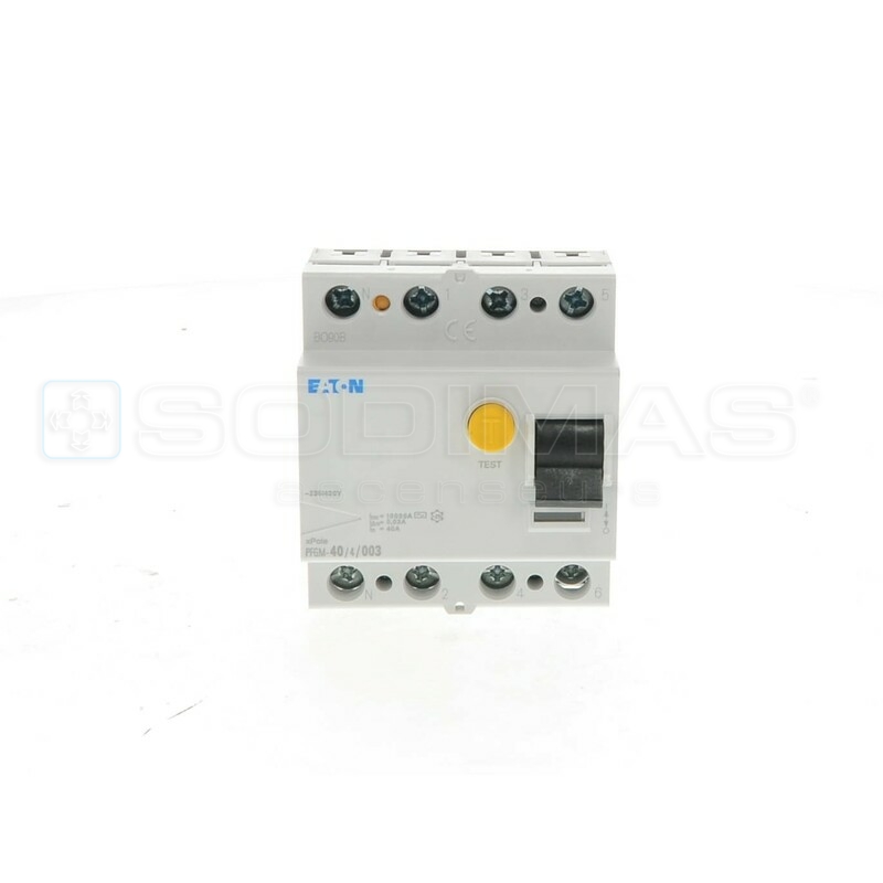 Interrupteur différentiel 4P type A -1P+N 40A 30mA