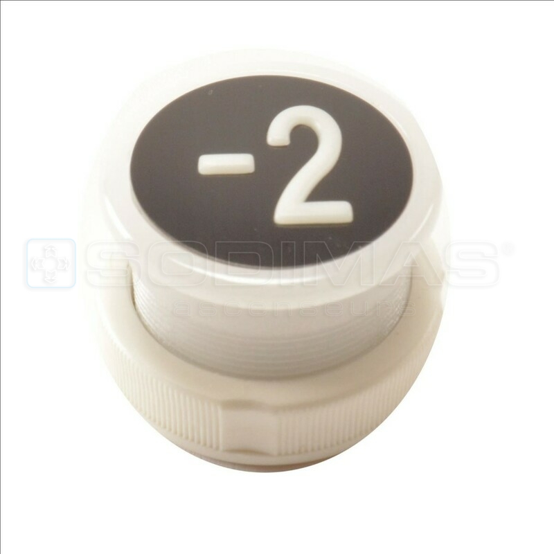 Bouton Cyntra V2 noir brossé -2