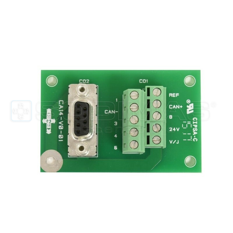 Interface SUB-D9 sur borne - CA14