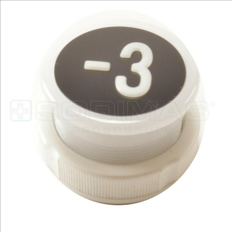 Bouton Cyntra V2 noir brossé -3