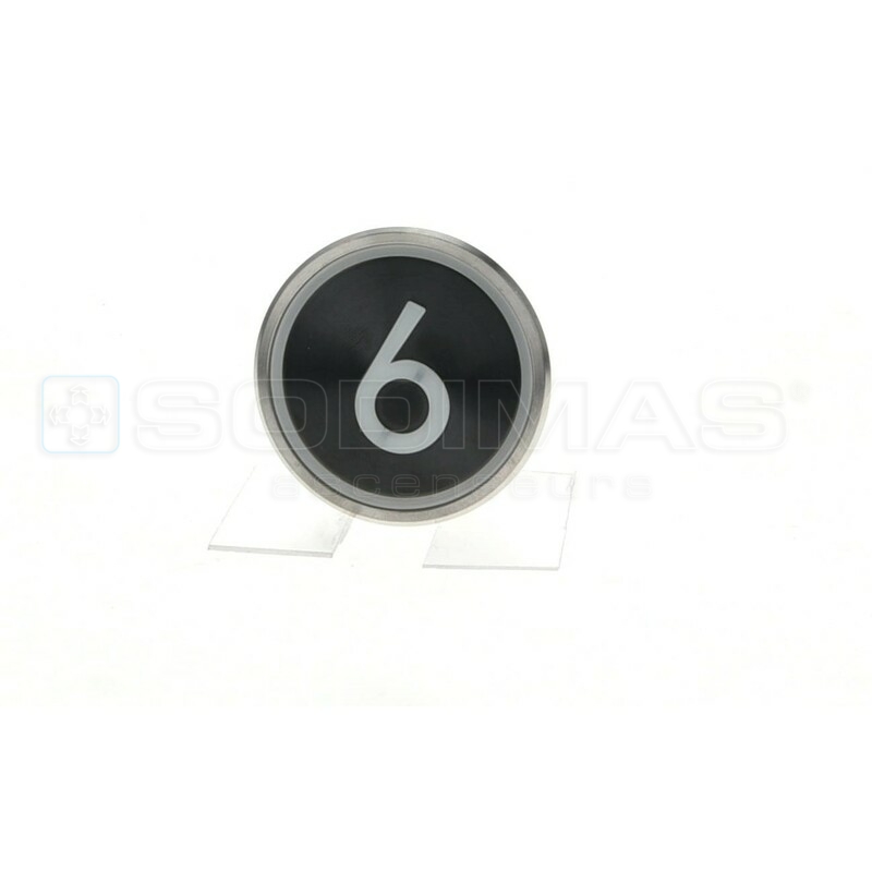 Bouton Cyntra XL V2 noir brossé 6