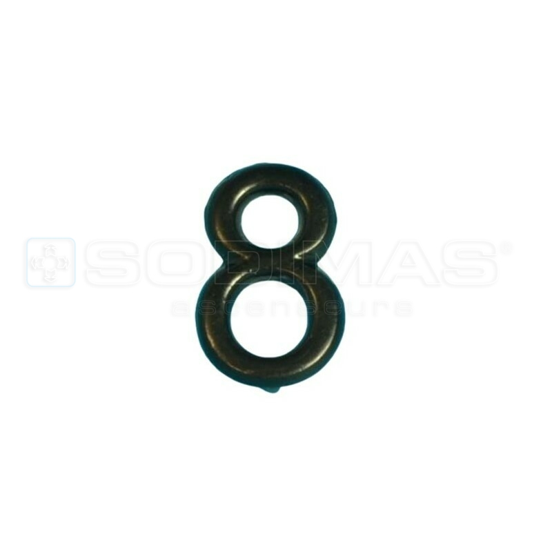 Symbole Synia 8, noir