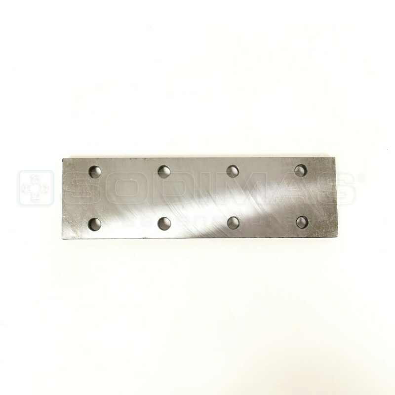 Éclisse pour guide RP 89 x 62 x 16 ou RP 90 x 75 x 16 raboté