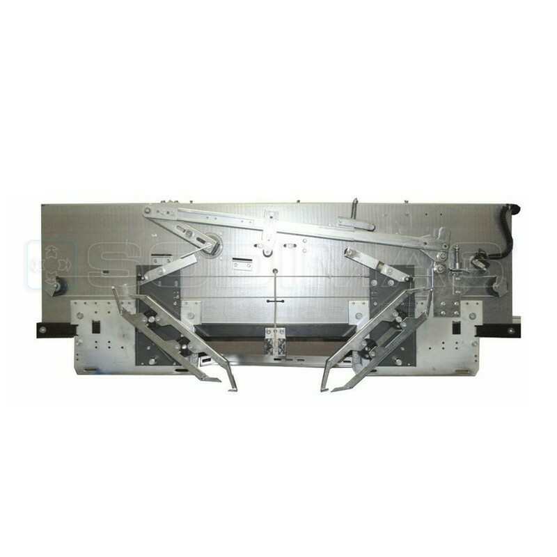 Opérateur cabine Zip/Europa 2AO PL 800 double sabre (seuil aluminium)