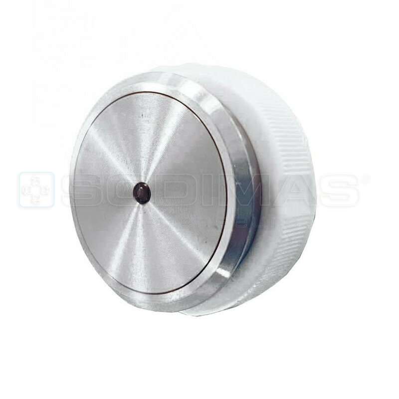 Bouton DEMON ATV Inox LED verte 2 NO