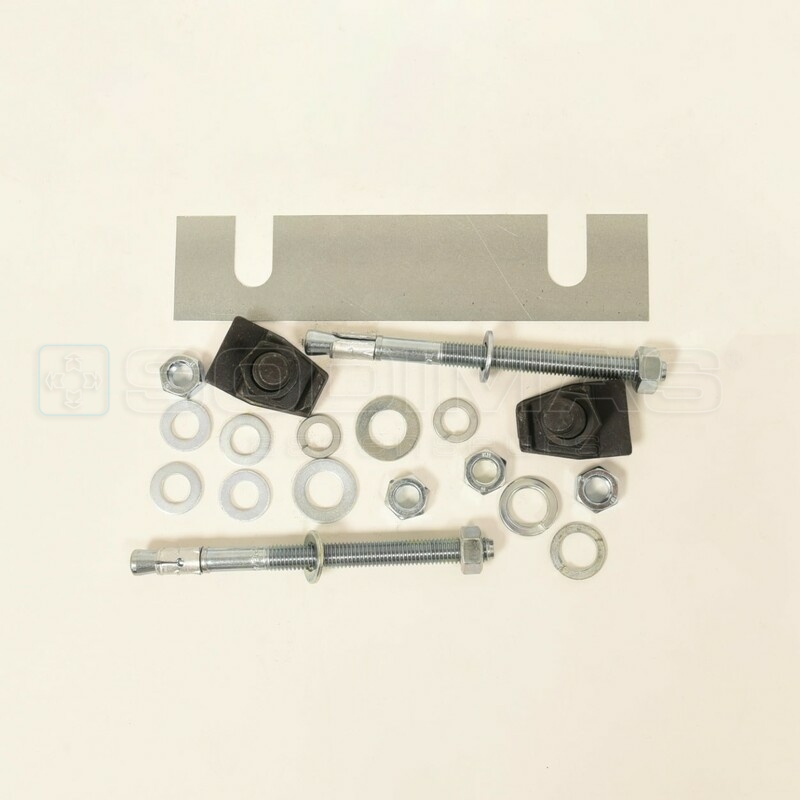 Sachet de visserie T4 attaches de guide plat