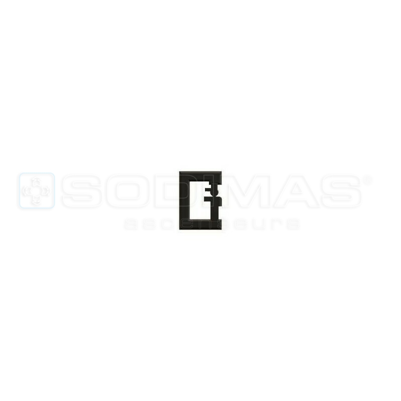 Symbole liftier ligne Synia noir