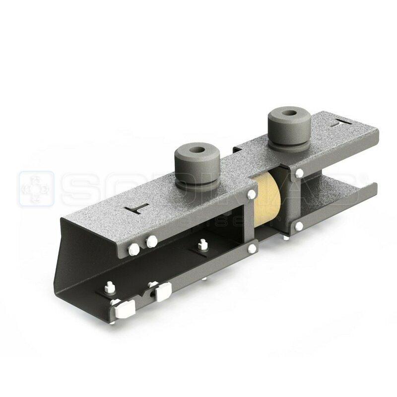 Ensemble renvoi bas motorisation gauche VM gearless 1000kg