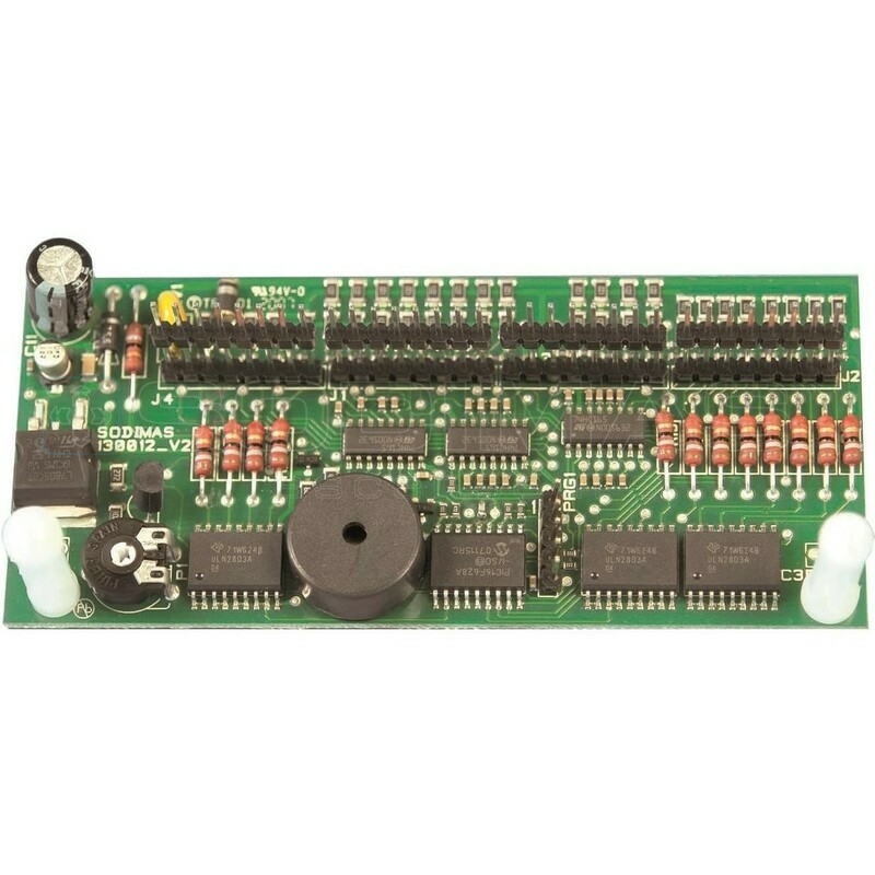 Carte shunt interface boite à bouton avec buzzer - filerie traditionnelle