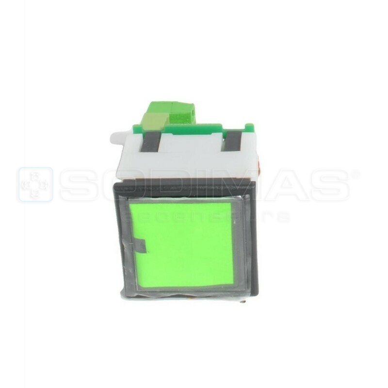 Bouton Step Module TCI / TCM / MCI D- MCI E -point vert rouge