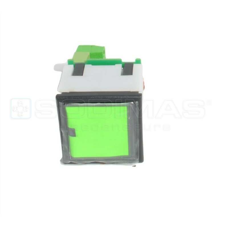 Bouton step Module 1T MCI C- point jaune