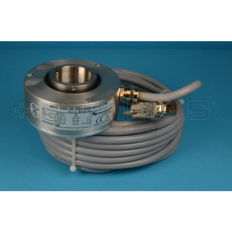 Codeur WDG100H-38-1024-ABN-I05-K3-D56 pour treuil TW149b-TW163-TW191 -compatible