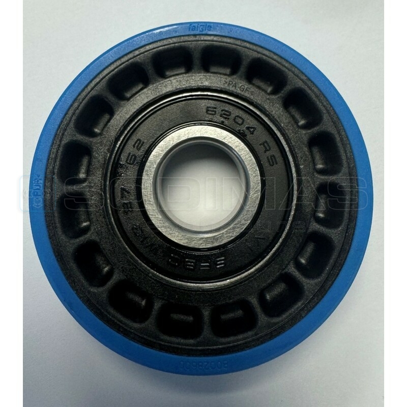 Galet escalator Ø 75 *24 axe Ø 20 -Velino FT820 compatible