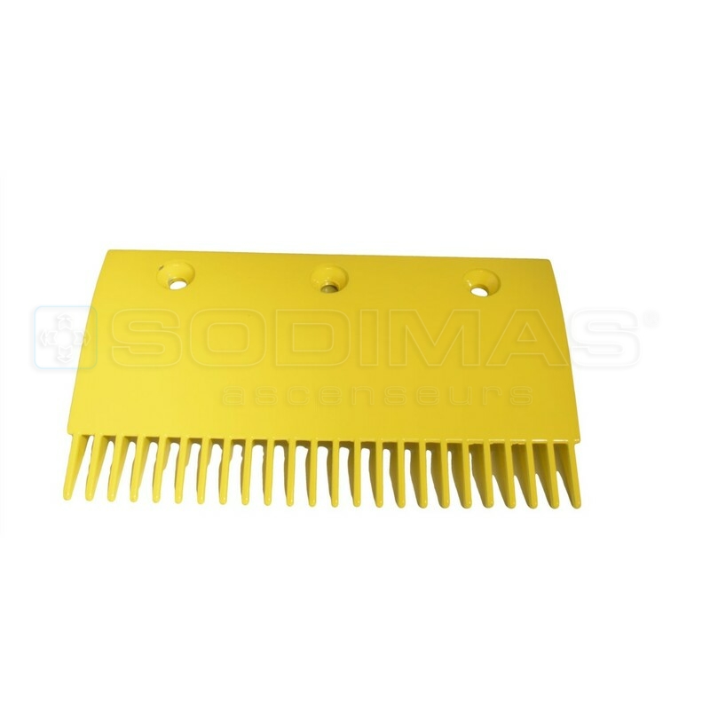 Peigne jaune 24 dents 204 mm sans encoche pour VELINO- compatible