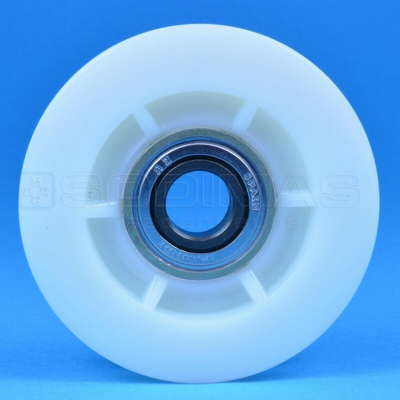Galet Ø 80 - compatible porte auto OC / OL gorge ronde